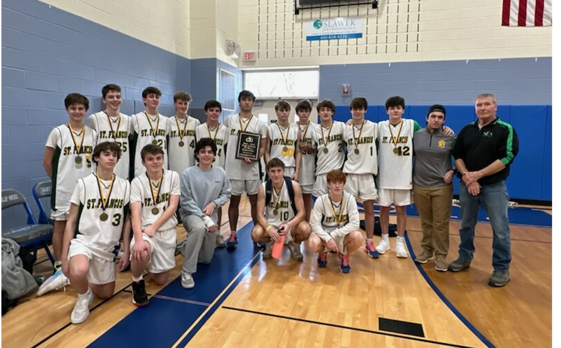 HS JV Boys Basketball Archdiocesan Champions!