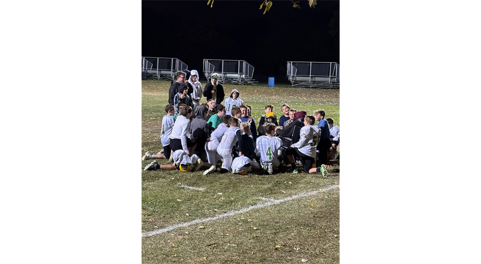 The boys locked in on Coach Stan!